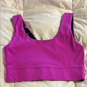 Fabletics Women Pink Reversible Sports Bra Size Small